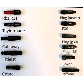 Old Town Golf HZrdus Smoke RDX Black Driver/Fairway Golf Shaft (Choose Flex and Compatible Adaptors) (60gram Stiff 6.0, Srxon)