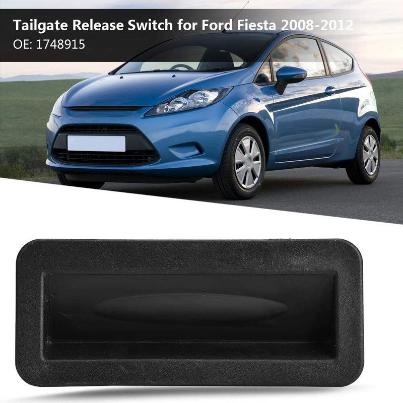 Ymiko Tailgate Opener Switch Tailgate Trunk Opener Release Switch Black