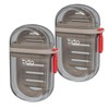 2 pcs Travel Soap Case Soap Box Waterproof and Leakproof,