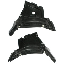 ‎ZR Splash Shield Compatible with 2012-2015 A6 Sedan 2012-2015 A6 Quattro Sedan 2013-2015 S6 Sedan Front LH & RH Front Section Set of 2 13456643