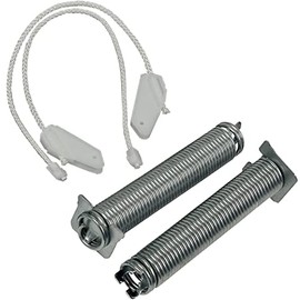 Set of Spring Red and Threads for the Door Hinge of the Dishwasher for Bosch 00754866 Warranty 10 Years - MONTERAL