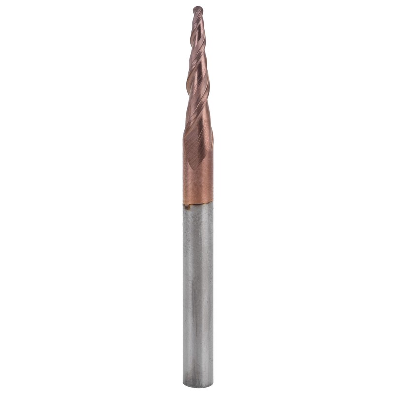 Tapered End Mills Strong Durable Long Service Life Excellent Chip