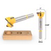 YONICO 43028C 1-Inch Diameter Carbide Forstner Drill Bit 10mm Shank