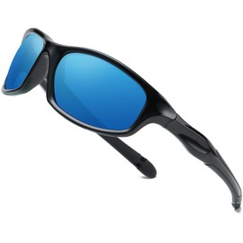 DUCO Kids Sunglasses Boys Girls Sports Polarized Sunglasses Youth Baseball for Kids UV Protection Age 6-10