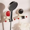 2 Pcs Suction Cup Hand Shower Holder, Adjustable Suction Cup