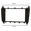 tomzz Audio 2434-003 Double DIN Radio Fascia Set Compatible with