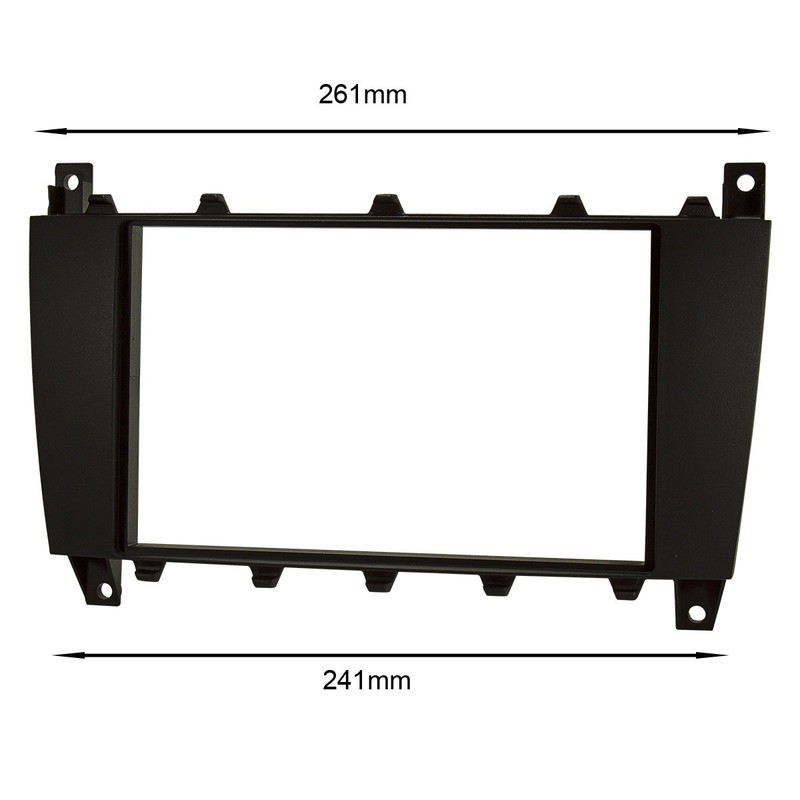 tomzz Audio 2434-003 Double DIN Radio Fascia Set Compatible with