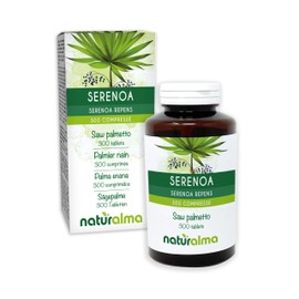 Saw Palmetto (Serenoa repens or Sabal serrulata) Fruits Naturalma - 150 g - 300 Tablets - Dietary Supplement - Natural and Vegan