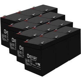 Mighty Max Battery ML5-12 - 12 Volt 5 AH SLA Battery - Pack of 12 Brand Product