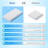 Oralphi Aligner Chewies for Invisalign, 4-Pack Extended Length Orthodontic Chompers