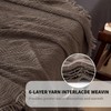 50x60 in Muslin Blanket for Adults, 6 Layer Gauze Blanket