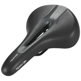 Ergon Terry Fisio Gel Men's Bike Saddle – Black, L
