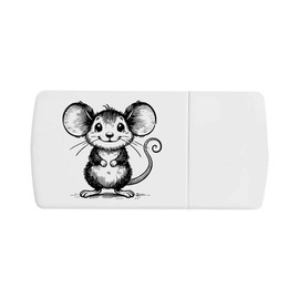 'Happy Baby Mouse' Pill Box with Tablet Splitter (PI00032801)