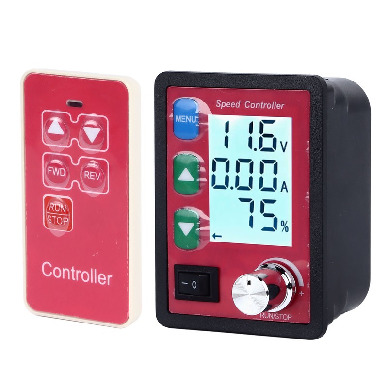 Motor Speed Controller 15A LCD Display Remote Control Motor Driver