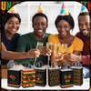 Kosiz 24 Pcs Happy Juneteenth Party Favor Bags Paper Black