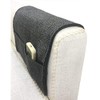 JINTN Linen Sofa Armrest Organiser - Armrest Caddy Pocket Organizer