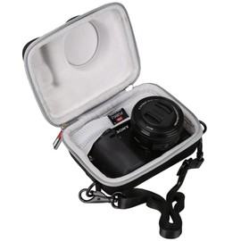 FBLFOBELI EVA Hard Portable Carrying Case for Sony Alpha a6000/a6400/a6600/a6100/a5100 Mirrorless Digital Camera (Case Only)