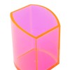OSCO Neon Acrylic Curved Pen Pot | Pencil Holder |