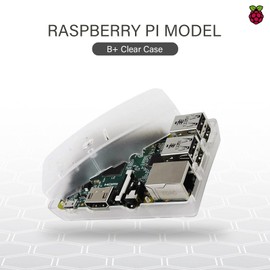 Raspberry Pi Model B + (B Plus) Clear Case