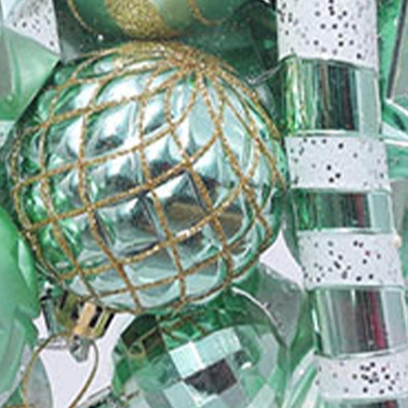 Amagogo Winter Wonderland Festive Tree Decor Collection, Light Green, as