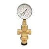 BieTal® Wasserdruckregler Wasserdruckminderer mit Manometer - 3/8 Zoll Innengewinde -