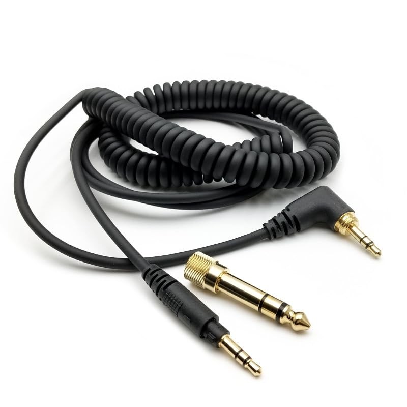 Taoricen Spring Audio Cable Compatible with Panasonic Technics EAH-DJ1200 Headphones