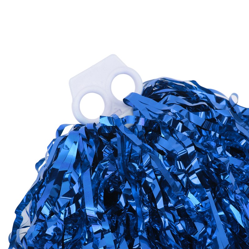 2PCS Cheerleading Pom Poms with Hard Handle Handheld Party Shakers