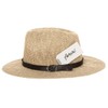 Summer Straw Fedora Hat Classic Havana Cap Women