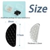 10 Pairs Glasses Nose Pads, Anti-Slip Adhesive Silicone Nose Cushion
