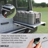 NECILO Heavy Duty Locking Drawer Slides with Lock, 150lb Capacity