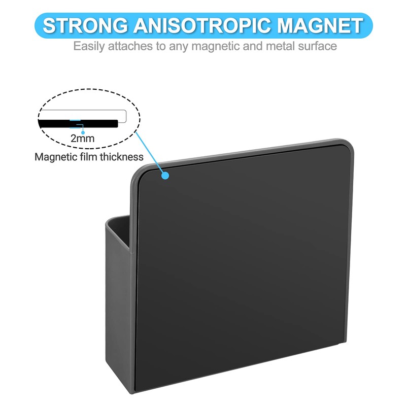 luvtree 2 Pieces Strong Magnetic Dry Erase Marker Holder Chalk