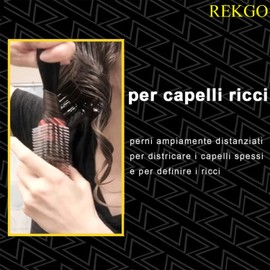 Haarbürste Ohne Ziepen Kamm Hair Brush d3 Bürste Für Tangle Locken Teezer Lockenkamm Herren Curly Hair Product Nylon Detangling