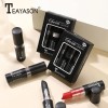 3 Regalos De Lápiz Labial Mate En Negro, Impermeables