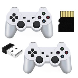 Unbranded Upgraded Reliable Compact 2x Wireless Game Controllers 2.4G Receiver 64G TF Card