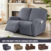 KinCam Recliner Covers, Stretch Reclining Chair Covers, Recliner Sofa Slipcovers