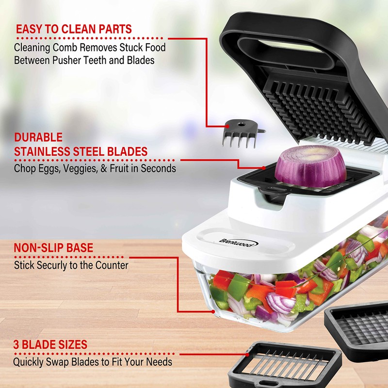 Brentwood KA-5023BK Food Chopper, household, Black