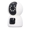 Dual Lens Security Camera Wireless 1080P 2 Way Talk Baby