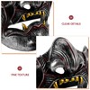 FRCOLOR Half Mask, Halloween Cosplay, Tendog, Devil, Scary, Masquerade, Costume,