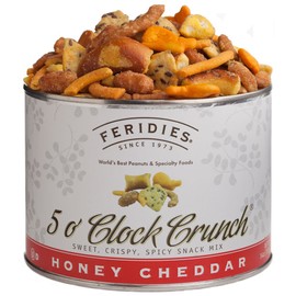 FERIDIES Honey Cheddar 5 o'Clock Crunch Snack Mix - 14oz Can