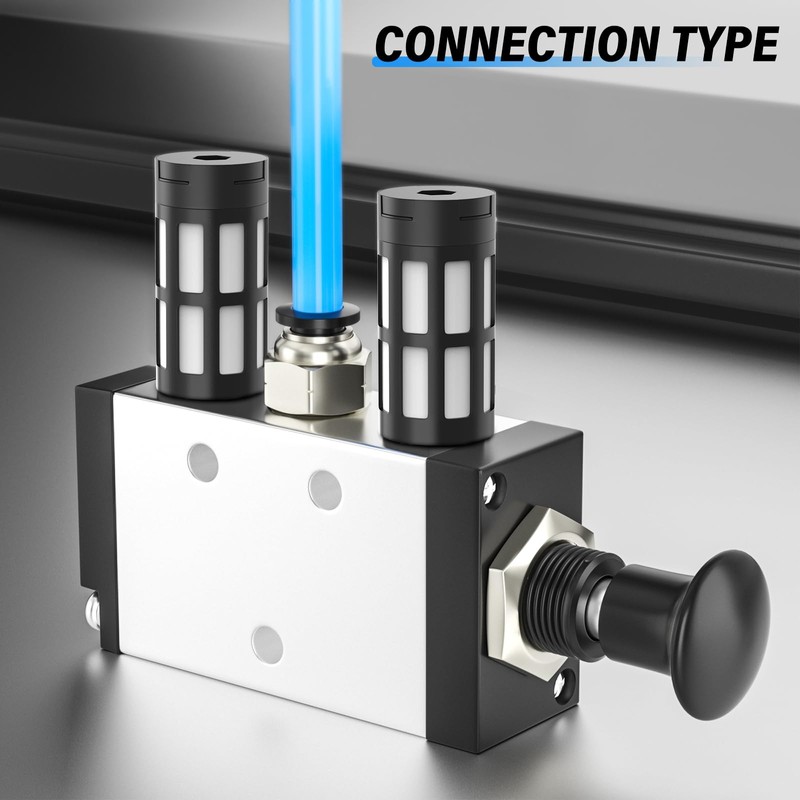 TAILONZ PNEUMATIC 1/4 Inch BSP Plastic Muffler Solenoid Valve Muffler