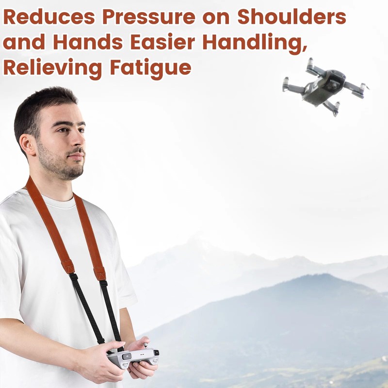 Votoko Strap, Controller Collar Carrying Strap, Orange colour.