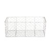 DII Chicken Wire Collection Farmhouse Vintage Wall Baskets, Medium Basket,