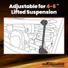 maXpeedingrods Adjustable Sway Bar End Link Kit for Chevy Silverado/GMC