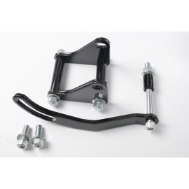 espeedpro21 SB Chevy SBC 350 Black Saginaw Style Power Steering Pump & Bracket & Pulley kit