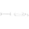 Stahlwille 20A-19/32X11/16 Glasses Wrench, 75°