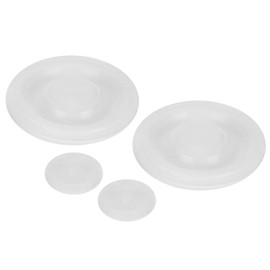 Omabeta Membrana Pulsatrice in Gomma per Mungitrice per Mucche da 4 Pezzi, Facile da Sostituire per HLP07 (Membrana del pulsatore d'aria)