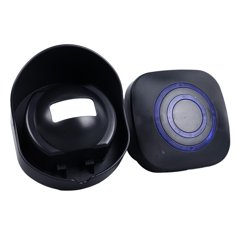Motion Sensor Doorbell Black 38 Ringtones Wireless Door Entry Welcome