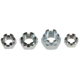Dorman 13559 Castellated Hex Nuts Assortment, 4 Piece Universal Fit