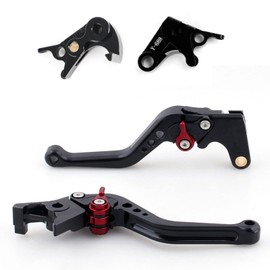 Artudatech Short Clutch Brake Lever for Yam-aha MT-09 Tracer 900/GT 2021-2022 YZF R6 2017-2020 Black