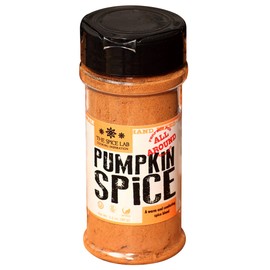 The Spice Lab Pumpkin Pie Spice - Holiday Edition - All Natural Paleo Pumpkin Spice Seasoning for Pumpkin Pies, Pumpkin Spice Coffee & Squash Vegetables - Kosher & Gluten-Free - 3.2 oz Shaker - 5164